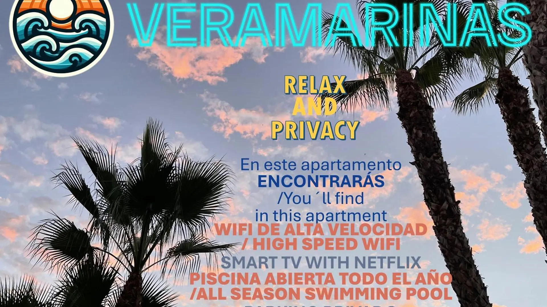 Apartamento Blue Marinas. Relax&privacy Vera España